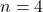 Rendered by QuickLaTeX.com n=4