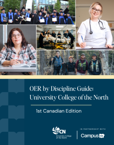 OER by Discipline Guide: University College of the North book cover