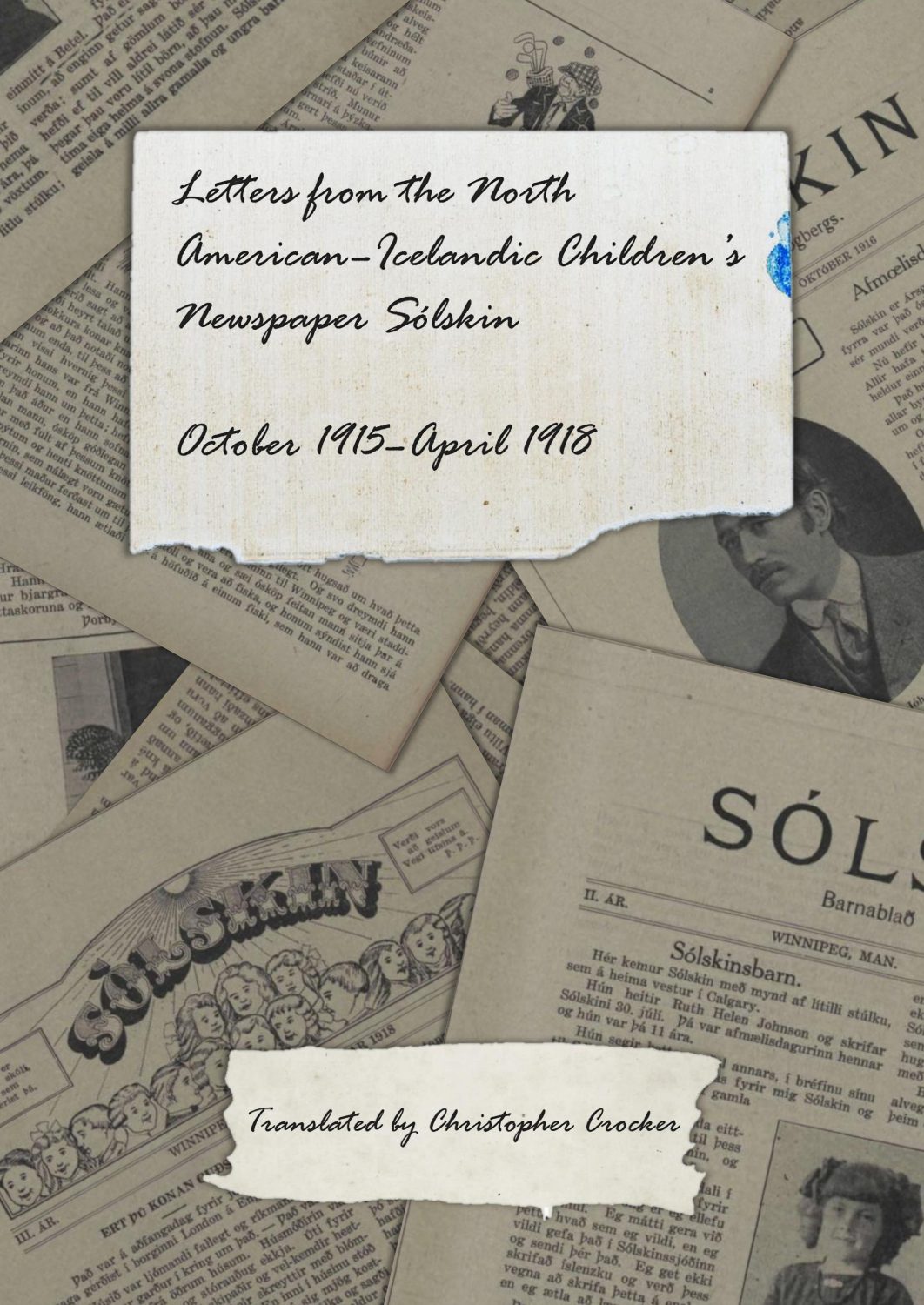 Cover image for Letters from the North American-Icelandic Children’s Newspaper Sólskin